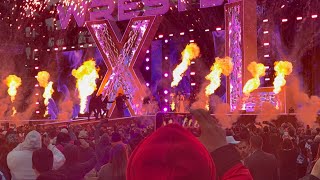 RHEA RIPLEY ENTRANCE AT WRESTLEMANIA XL [upl. by Ruhnke]