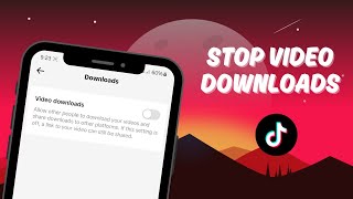 How to Disable Save Video Option on TikTok  Stop Video Downloads [upl. by Blas]