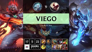 Viego Jungle vs Lee Sin  KR Challenger Patch 1413 [upl. by Trub359]