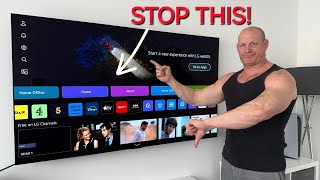 LG OLED  STOP Home Menu Launching on Start Up [upl. by Rosaleen]