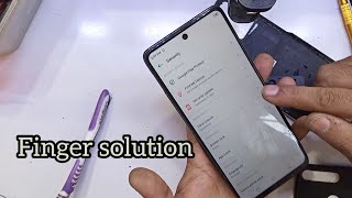 infinix note 10 pro fingerprint option missingyoutube [upl. by Eanad]