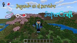 Jugando en servidor SuperCraft [upl. by Eastman]