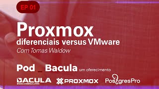 PodBacula  ep 01  Proxmox Diferenciais versus VMware [upl. by Sydelle359]