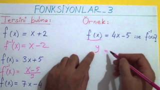 FONKSİYONLAR 3  Şenol Hoca [upl. by Schonfield]