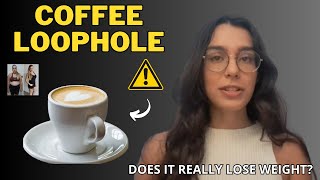 COFFEE LOOPHOLE DIET☕STEP BY STEP☕ 7 second coffee loophole recipe Coffee Loophole Recipe [upl. by Jaunita]