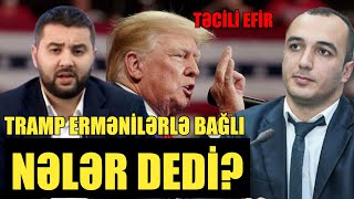 Tramp görün ermənilərlə bağlı nə dedi Zeynal Əmrəliyev ilə QIRMIZI MASA [upl. by Esidnak]