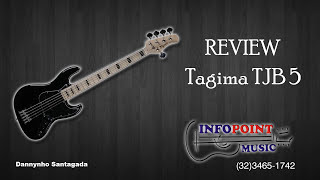 Review Contrabaixo Tagima TJB5  Sound Check [upl. by Rowell358]