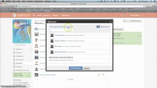 Adding Students to a CourseGroup in Schoology [upl. by Rennane]