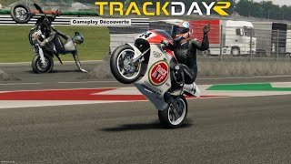 TrackDayR Gameplay  Découverte dun jeu de motos incroyable [upl. by Githens252]