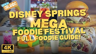 Disney Springs Flavors Of Florida Full Foodie Guide  All Locations [upl. by Atilal]