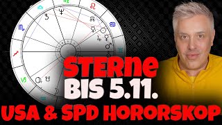 ASTROLOGIE  USWahl  SPD Horoskops und deine STERNE bis 5 November [upl. by Stallworth633]