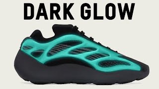 YEEZY 700 V3 quotDark Glowquot Revealed  Release Info [upl. by Ocirrej806]