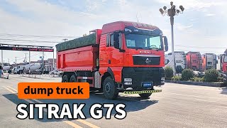 SITRAK G7S 6X4 Dump Truck trucks [upl. by Yzzik]