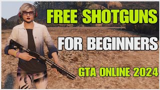 FREE SHOTGUN LOCATION HEAVY SAWEDOFF PUMP AND BULLPUP SHOTGUN IN GTAO [upl. by Aicylla]