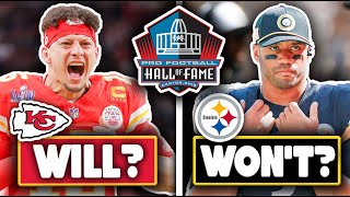 5 NFL Stars That Are SUREFIRE Hall Of Famers And 5 That WONT Get In [upl. by Eihtak]