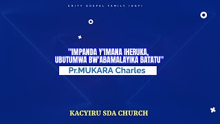 🛑DAY 15 UMUNTU WIMANA Pr MUKARA Charles [upl. by Ammeg]