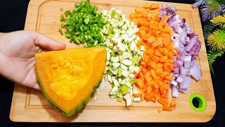 Recette Soupe Aux Légumes de la Cuisine Marocaine [upl. by Lenoil]