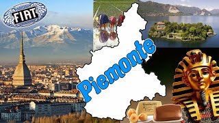 🍷🌾👑 IL PIEMONTE  Le Regioni dItalia Geografia 📚🌍 [upl. by Kistner]