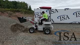 5078  2024 Fland FL45 Mini Loader Will Be Sold At Auction [upl. by Iorio]