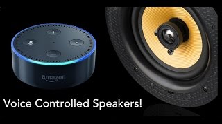 Voice Control Ceiling Speakers With Amazon Echo Dot [upl. by Deroo380]