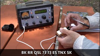 Summits on the air SOTA using Penntek TR45L transceiver  Mt Elliot VK2HU093 [upl. by Izak]