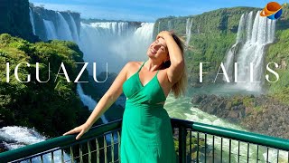 Iguazu Waterfall Brazil 4K Videos  Explore The World [upl. by Adiam]