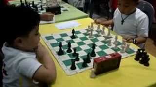 Chess 3 Year Old Kid wins over a 6 year old opponent in Tournament [upl. by Salas]