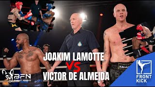 JOAKIM LAMOTTE vs VICTOR DE ALMEIDA SJUK FIGHT Se Hela Matchen  Bulldog Fight Night 9 [upl. by Hopfinger]