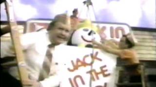 Jack in the box restaurants 1980classic tv commercial [upl. by Nonez]