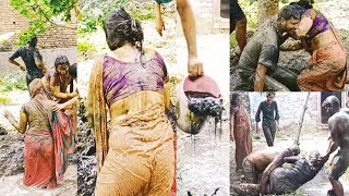 Desi Holi Bihar Chapra बिहार कीचड़ होली  Dirty Holi  Desi Holi Village  Village Holi  Bihar Holi [upl. by Rorrys411]