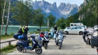 Rollertour zum Gardasee 2Etappe Dolomitentour bis Triento [upl. by Lyall]