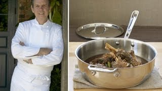 Lamb Shanks Roasted quotal la Matignonquot with Chef Thomas Keller [upl. by Raynah]