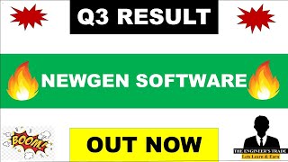 Newgen Software Q3 Results 2024  Newgen Software Results  Newgen Software Latest News  Newgen [upl. by Eniwtna750]