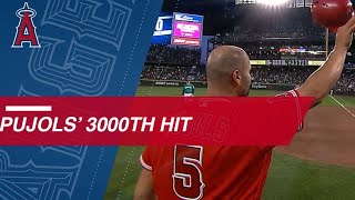 Albert Pujols joins the 3000hit club [upl. by Florida]