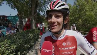 Guillaume Martin  Interview au départ  MercanTour Classic AlpesMaritimes 2023 [upl. by Rambert]