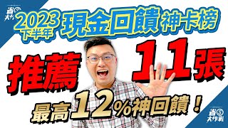 【2023下半年現金回饋神卡榜】推薦11張現金回饋卡：富邦Costco卡華南SnY卡將來將將卡玉山熊本熊永豐SPORT卡聯邦吉鶴卡永豐大戶台新GOGO卡聯邦渣打LINEBank卡 [upl. by Oel]