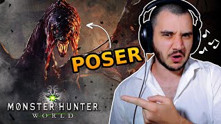 The VAAL HAZAK Theme Reveals Hes Not Such a Bad Guy  MONSTER HUNTER WORLD [upl. by Anirtap]