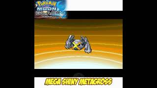 SHORT  Shiny Metagross Mega Evolution  Pokemon Black 2 Rom Hack [upl. by Lisette260]