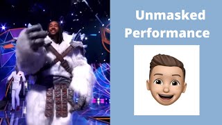 Masked Singer Season 5 Omarion Performs Celebration Unmasked Performance [upl. by Carder]