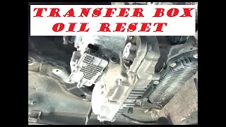 How to reset TRANSFER BOX oil change VTG BMW all series [upl. by Ena]