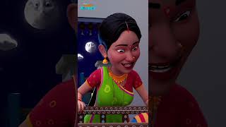 চাঁদ মামা nurseryrhymes bangla moon cartoon rhymes shorts youtubeshorts kidsvideos kids [upl. by Aihselef]