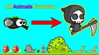 All Animals Evolution With Default Reaper Skins EvoWorldio [upl. by O'Driscoll12]