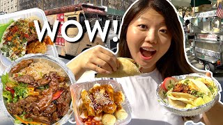 New York City FOOD TRUCKS You Must Try 🌮🗽 NYC Street Food Tour [upl. by Raseta]