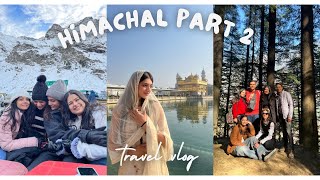 Paragliding and Amritsar Chole Kulche 🫣 Travel  Himachal Vlog  Anushka Kerkar [upl. by Barger]