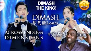 DIMASH Across Endless Dimensions” amp “Jasmine” Reaction [upl. by Adiana]