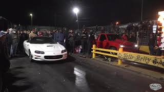 Thursday Night At YELLO BELLY Drag Strip Mustangs Fast Trucks amp A LAMBO [upl. by Nyllek]