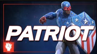 MCOC  PATRIOT FIRST LOOK  DEEP DIVE  Marvel Contest of Champion [upl. by Dnalrag37]