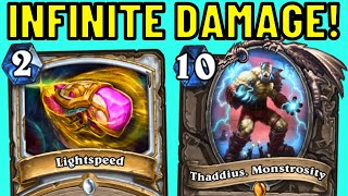 INFINITE Damage with Only 3 Cards Lightspeed OTK [upl. by Yentterb]