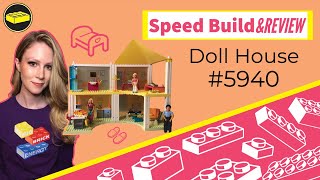 LEGO® Belville Set 5940 Doll House Speed Build and Review [upl. by Islek]