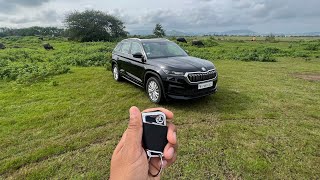 Skoda Kodiaq Review  Gagan Choudhary [upl. by Anipsed]